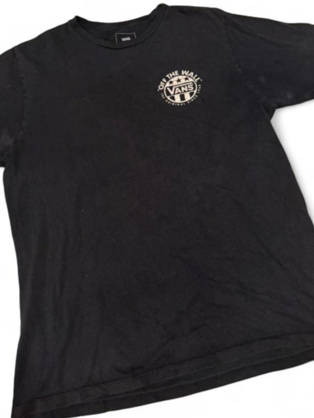 VANS black classic short sleeved T-shirt